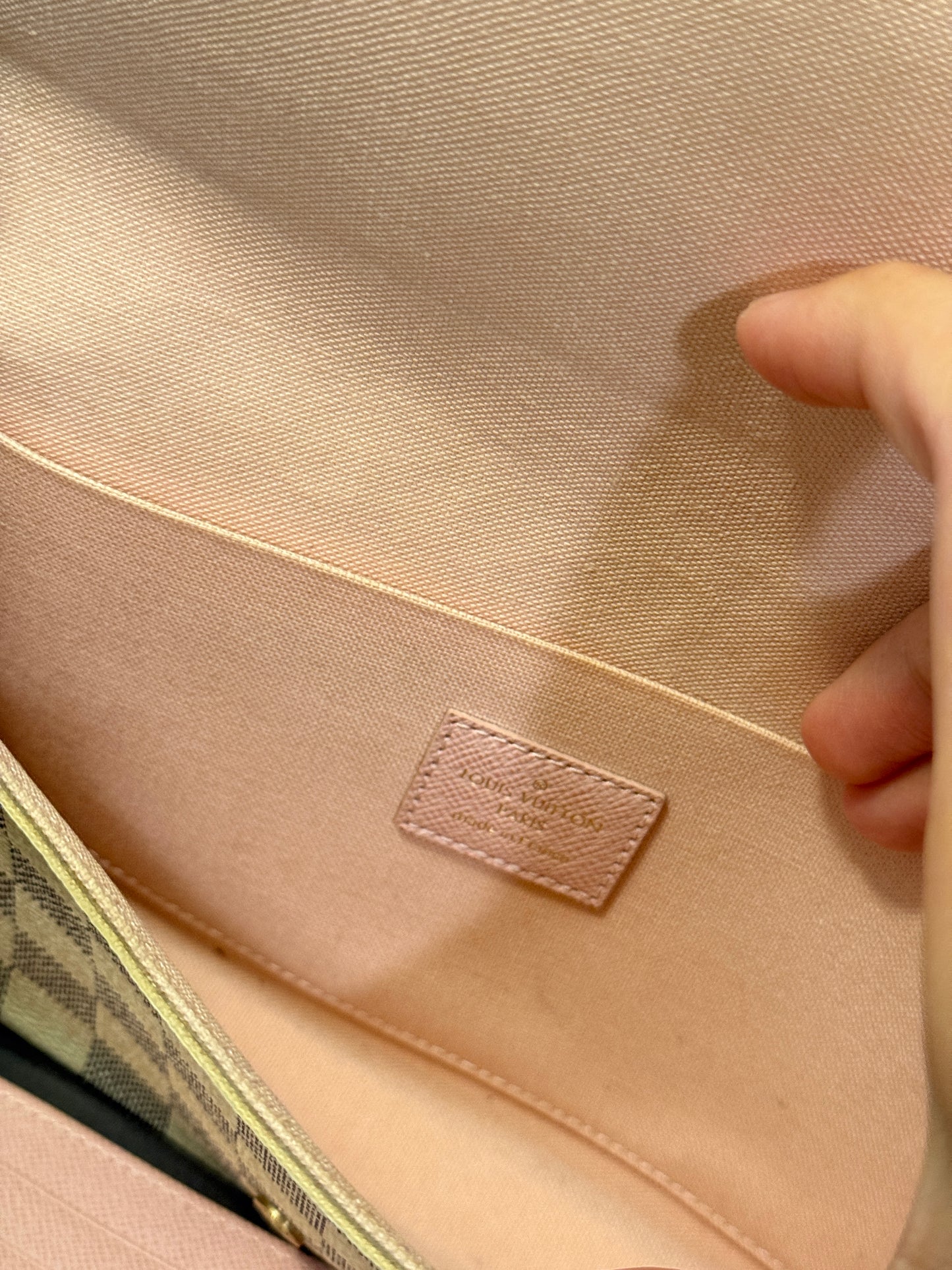 Pre owned Louis VuittonDamier Azur Pochette