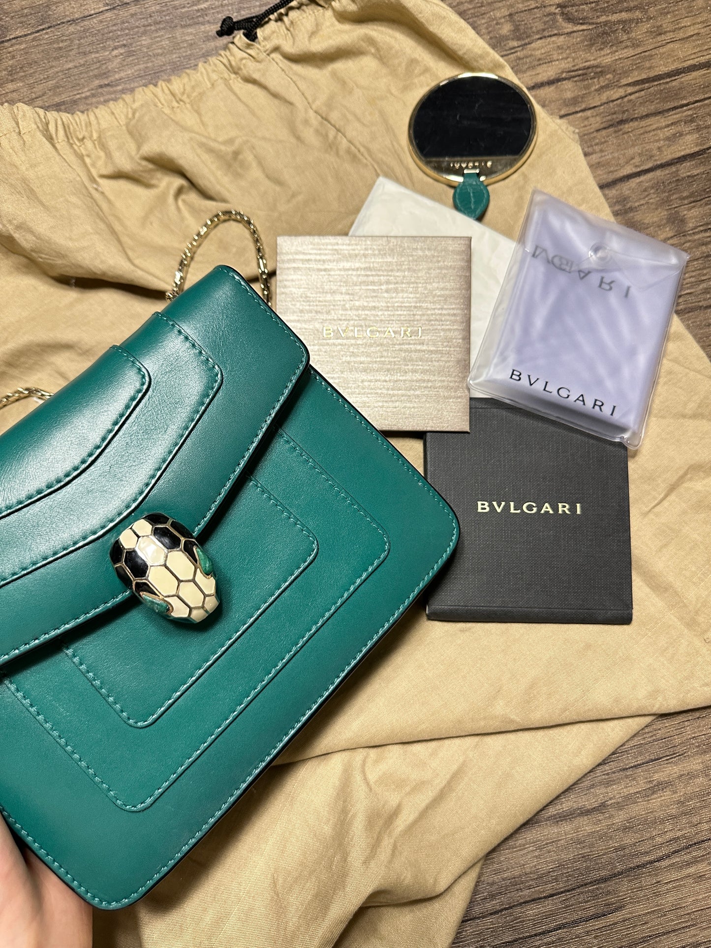 BVLGARI Serpenti Forever Crossbody Bag