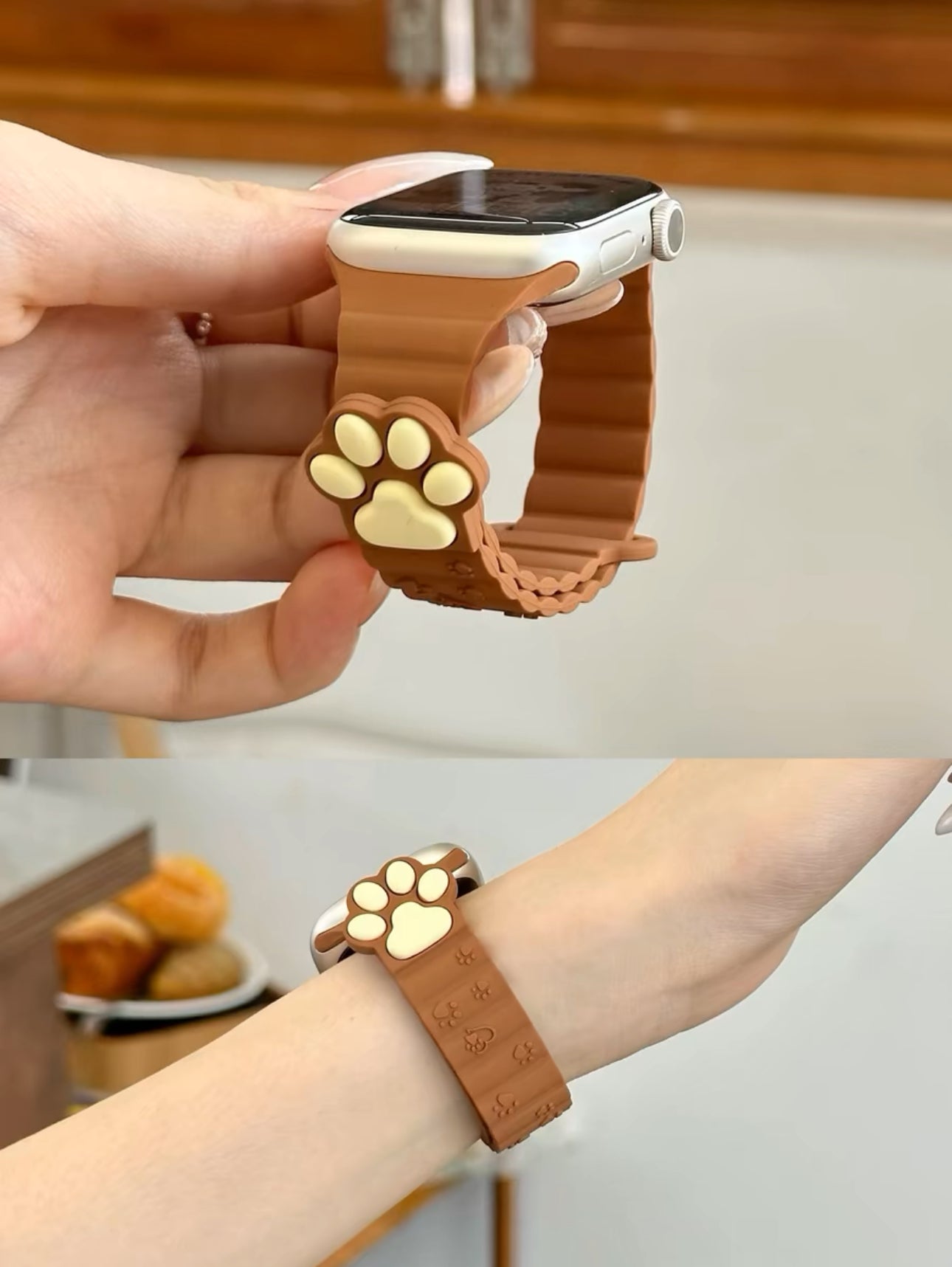 Cute Paw Print Apple Watch Band