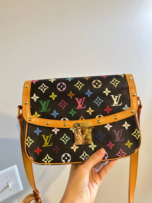 LV vintage bag black multiple color